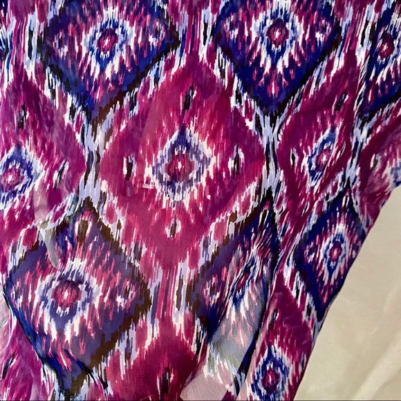 dELIA’s sheer geometric pattern blouse Size XL - Picture 6 of 6